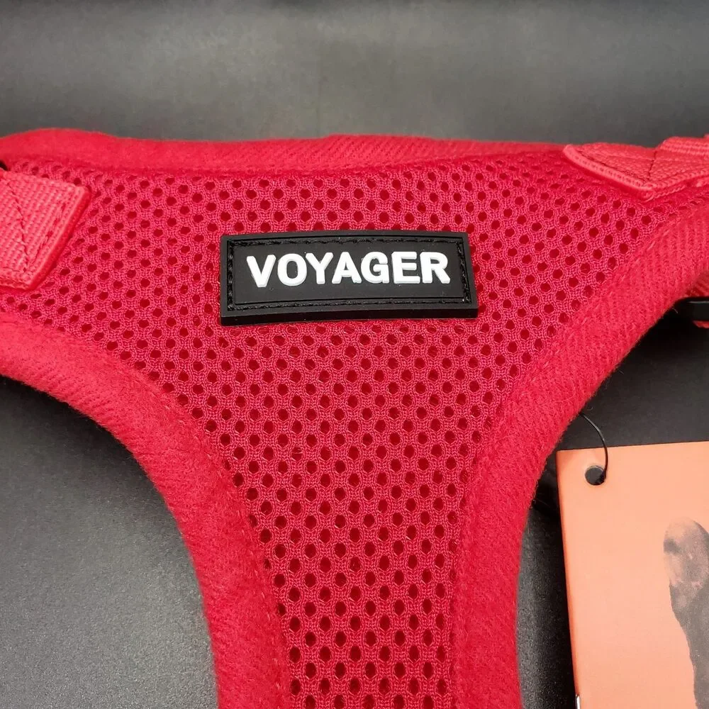 Voyager Step-in Lock Dog Harness - All Weather Mesh Size Medium Brand New Red!!!